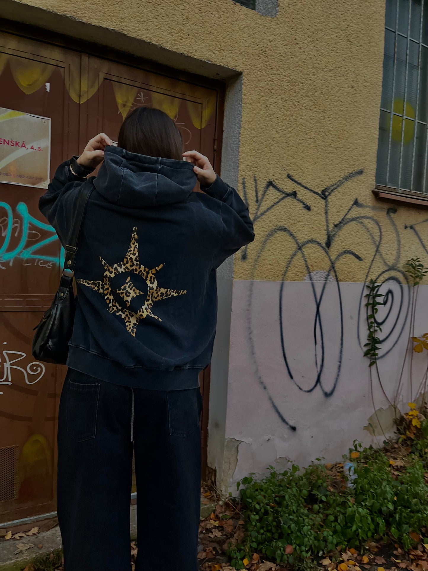 LEOPARD PRINT HOODIE
