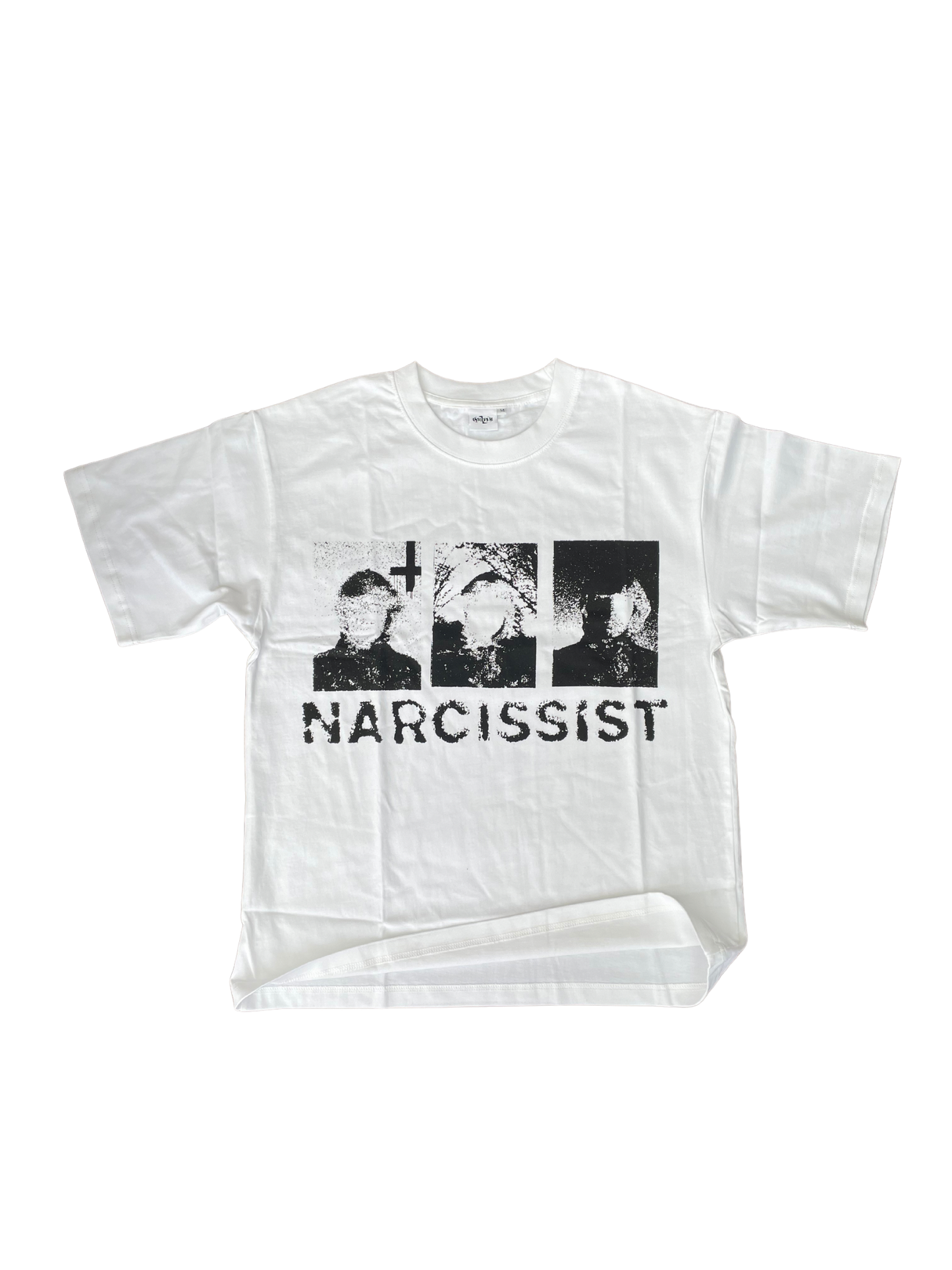 NARCISSIST TEE- WHITE