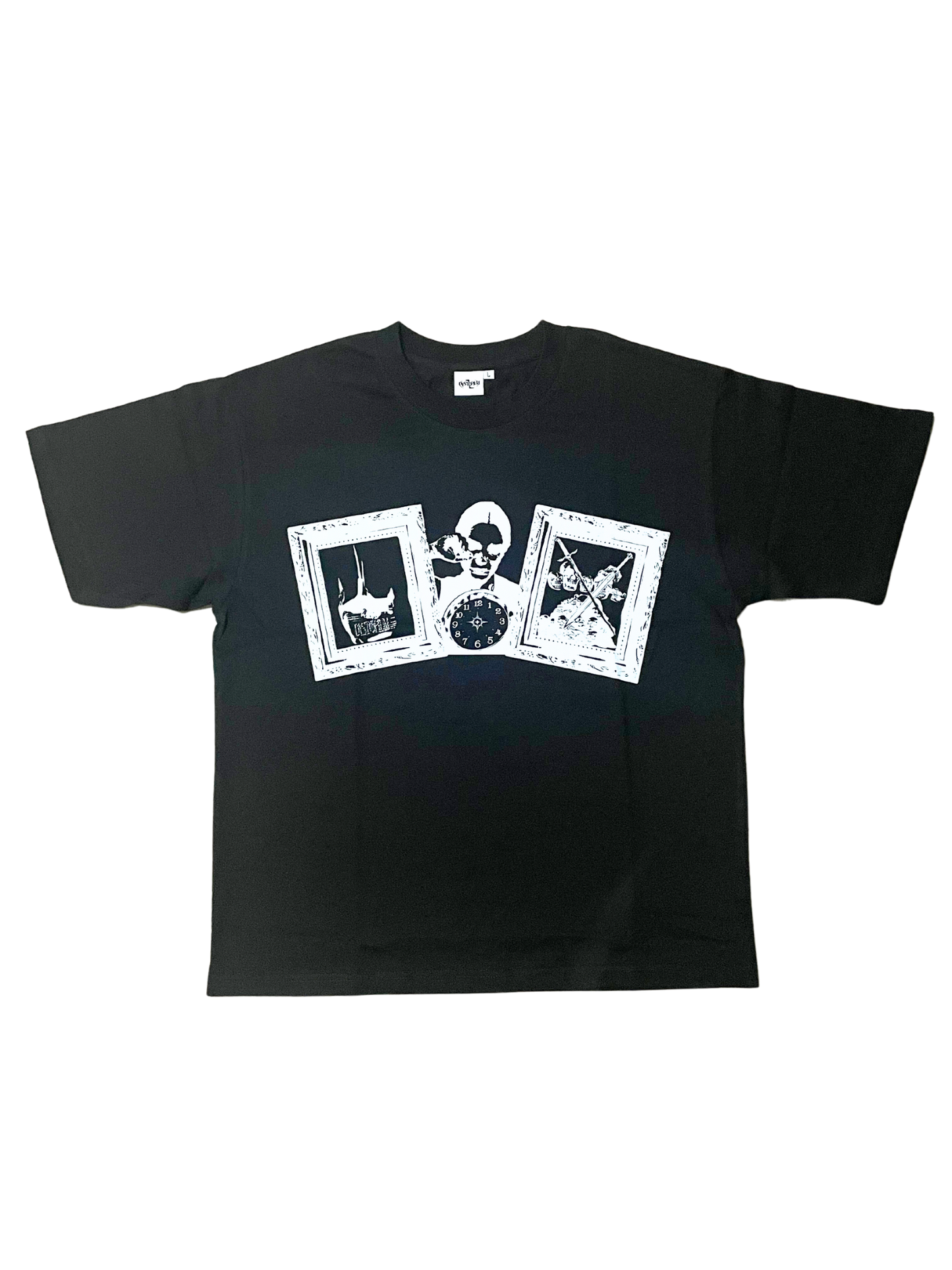 CHAOS CANVAS TEE- BLACK