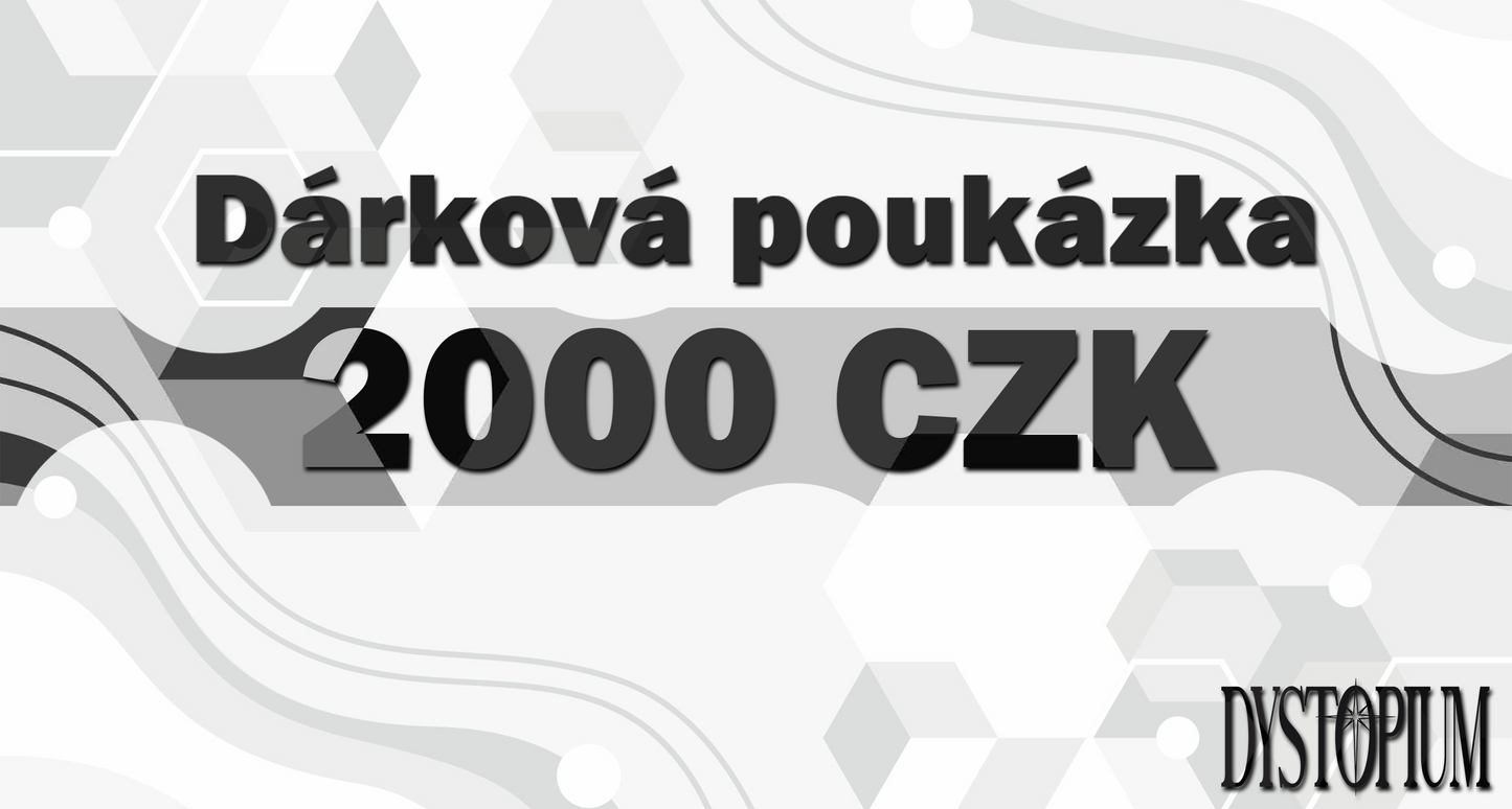 DÁRKOVÝ POUKAZ 2000,- Kč