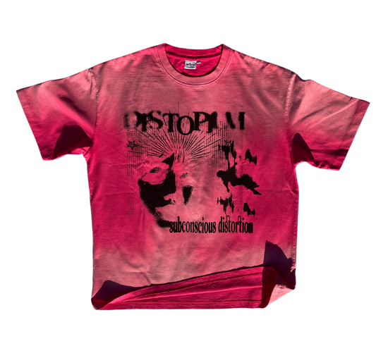 SUCCUBUS WASHED TEE- PINK