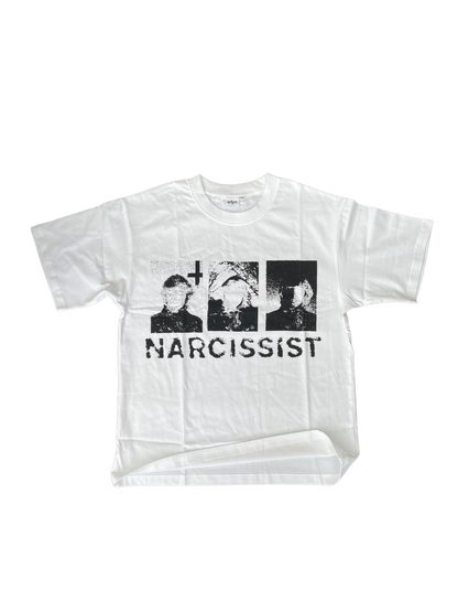 NARCISSIST TEE- WHITE
