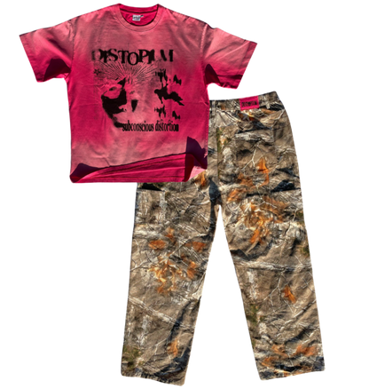 CAMO PANTS + SUCUBBUS TEE