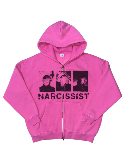 NARCISSIST HOODIE- PINK