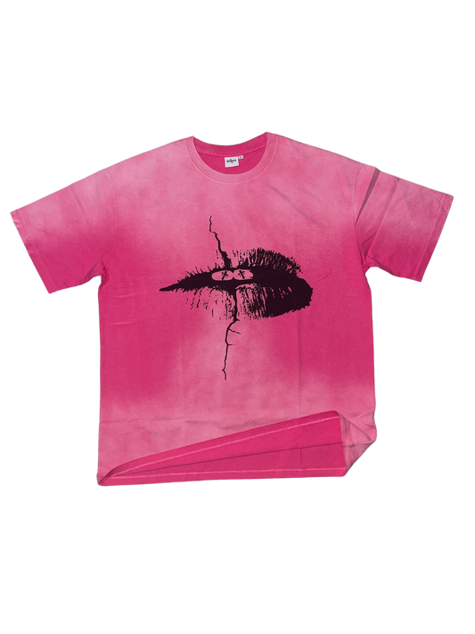 LIP WASHED PINK TEE