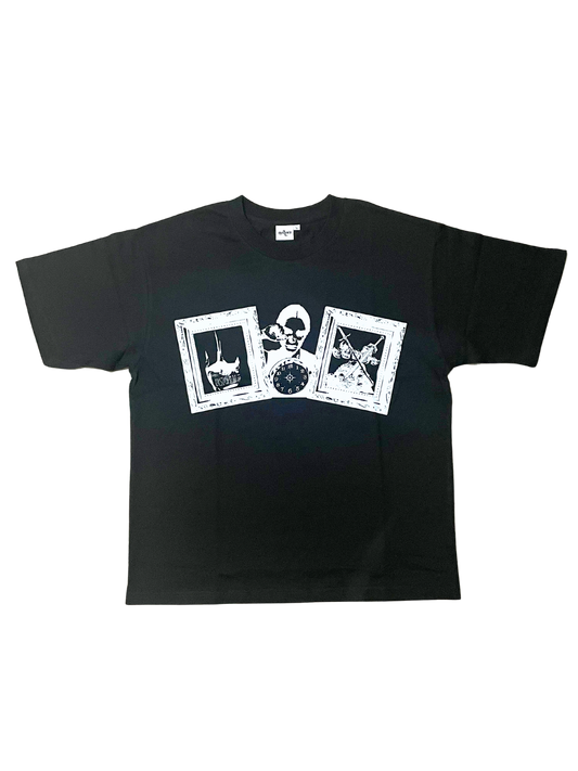 CHAOS CANVAS TEE- BLACK